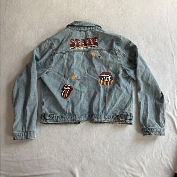 Florida State Denim Jacket - Size L - Picture 1 of 6